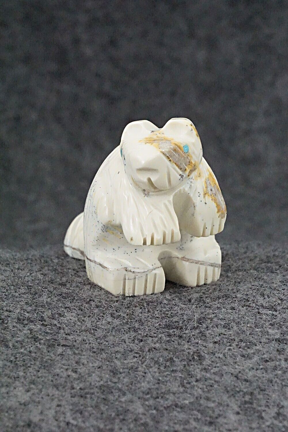 Beaver Zuni Fetish Carving - Gilbert Lonjose