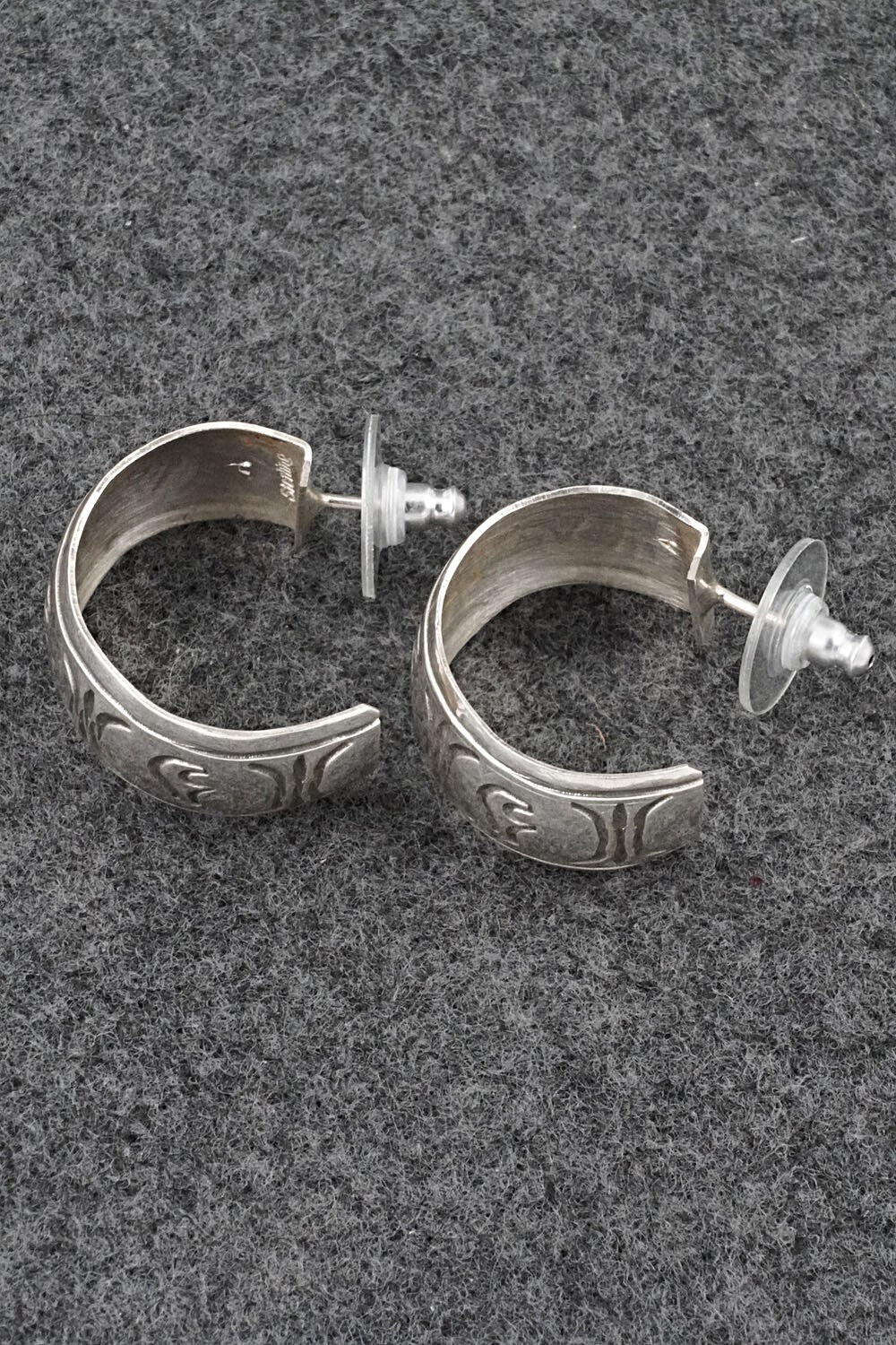 Sterling Silver Hoop Earrings - Nora Ashley