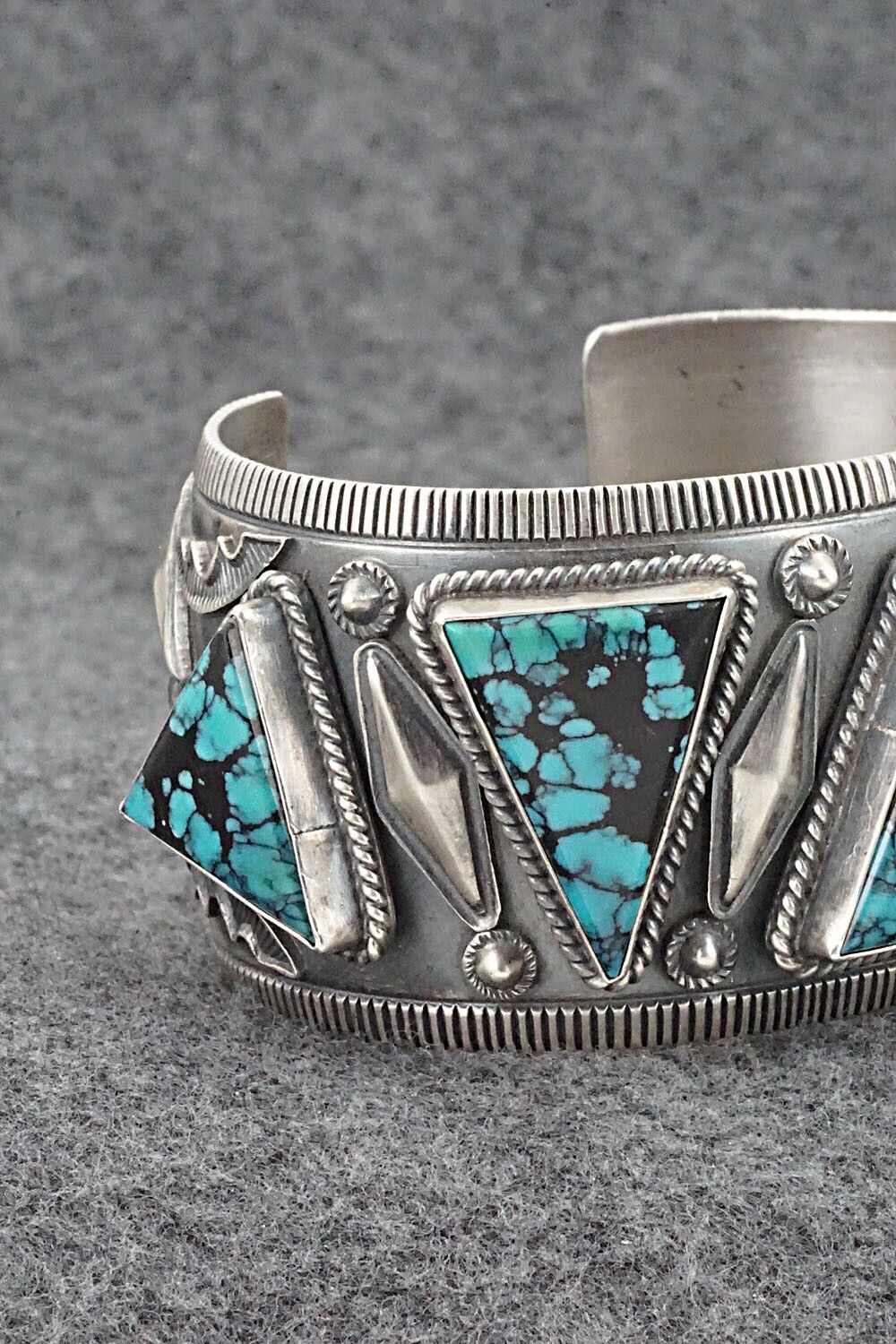 Turquoise & Sterling Silver Bracelet - Derrick Gordon