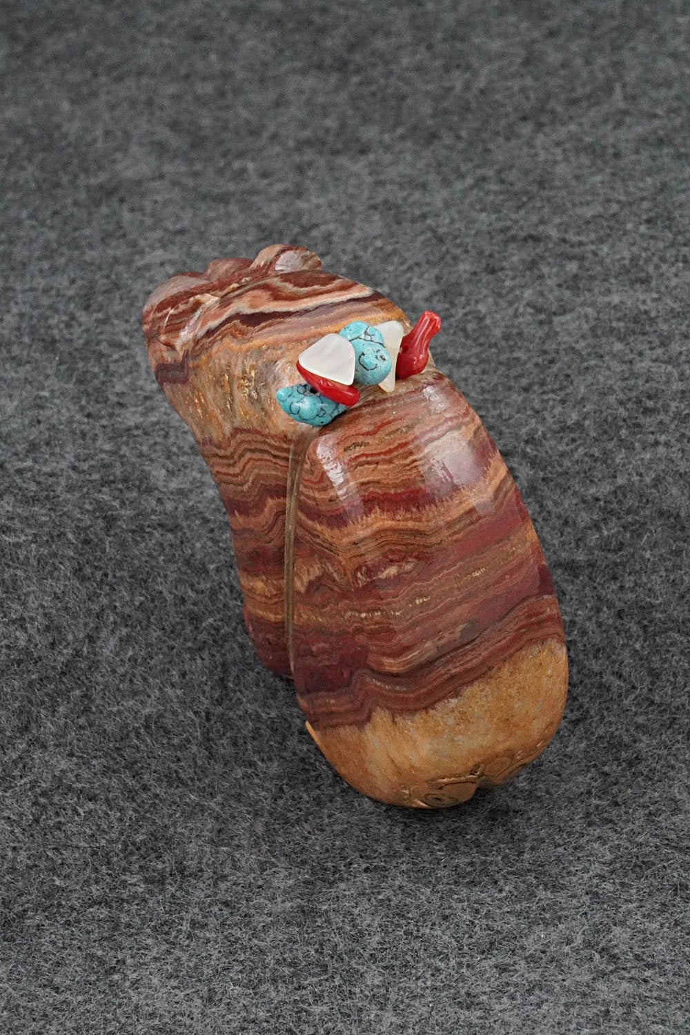 Bear with Cub Zuni Fetish Carving - Paulette & Farlan Quam