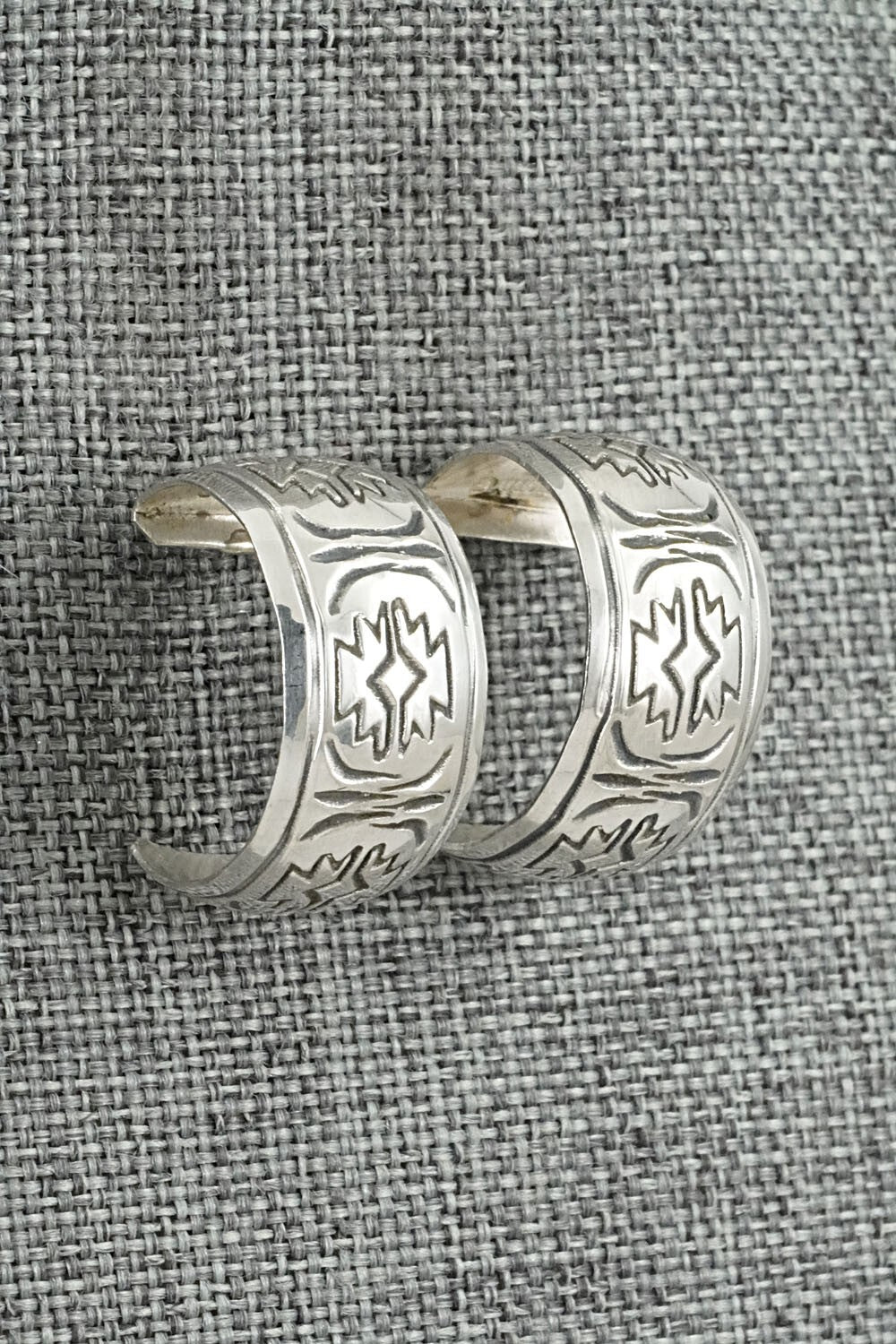Sterling Silver Hoop Earrings - Nora Ashley