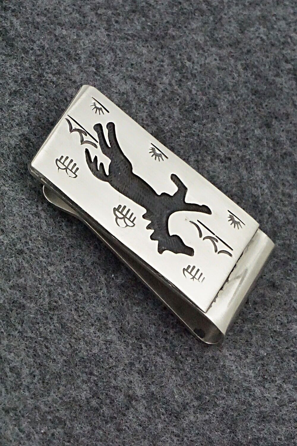 Sterling Silver & Stainless Steel Money Clip - Ralph Bia