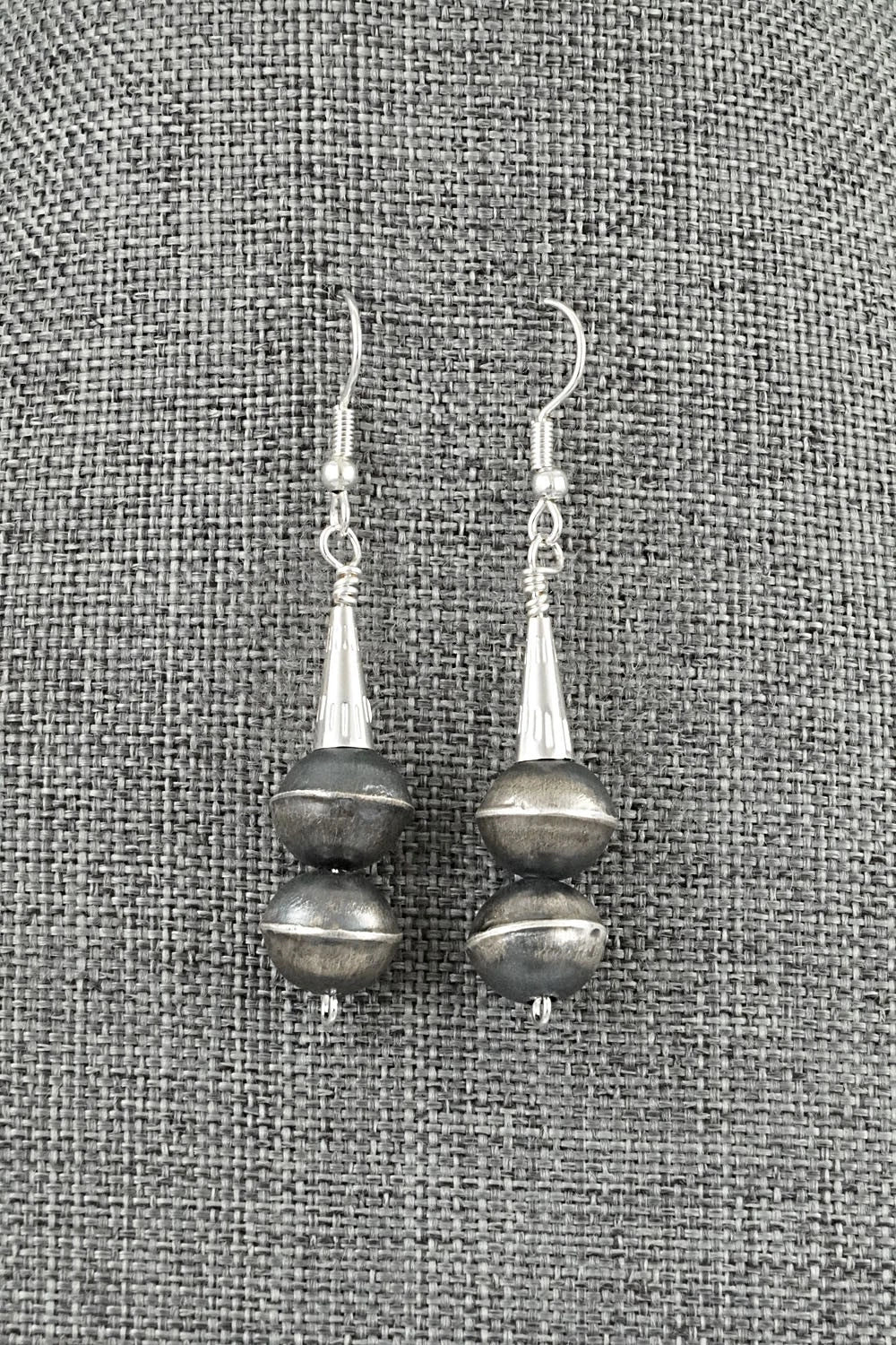 Turquoise & Sterling Silver Squash Blossom Set - Gilbert Martin