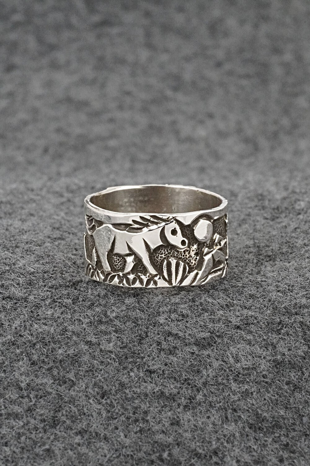 Sterling Silver Ring - Lloyd Becenti - Size 9