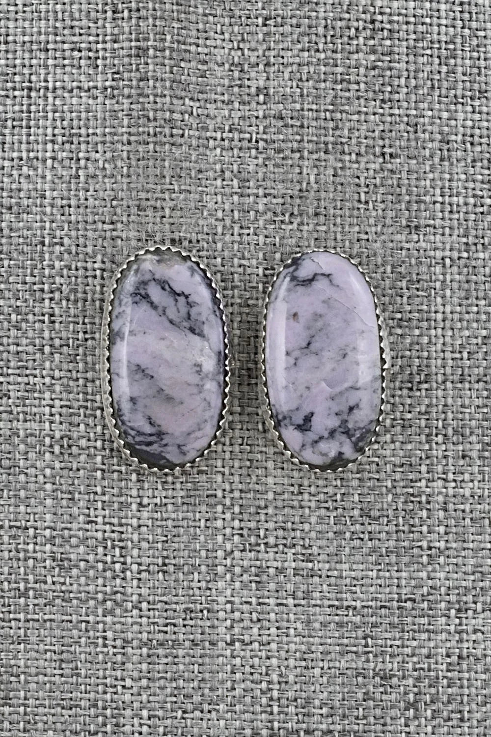 Morado & Sterling Silver Earrings - Murray Hannaweeka