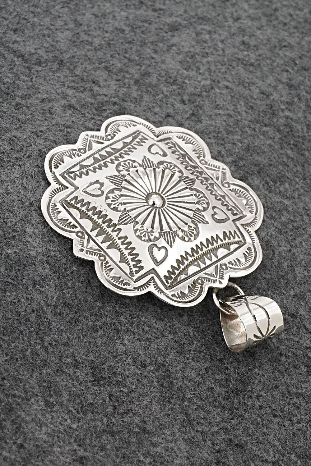 Sterling Silver Pendant - Arnold Blackgoat