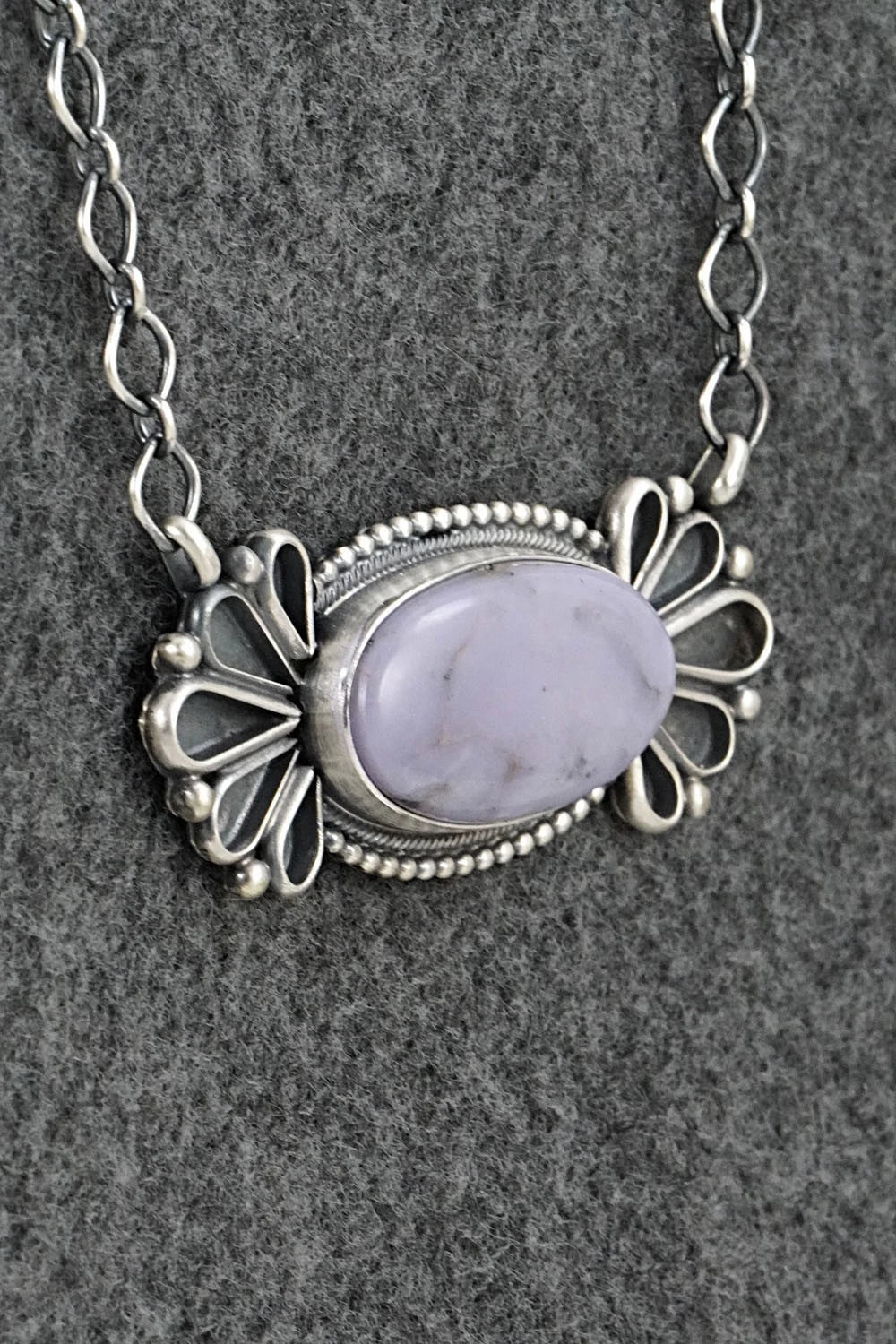 Morado & Sterling Silver Necklace - Darrin Livingston