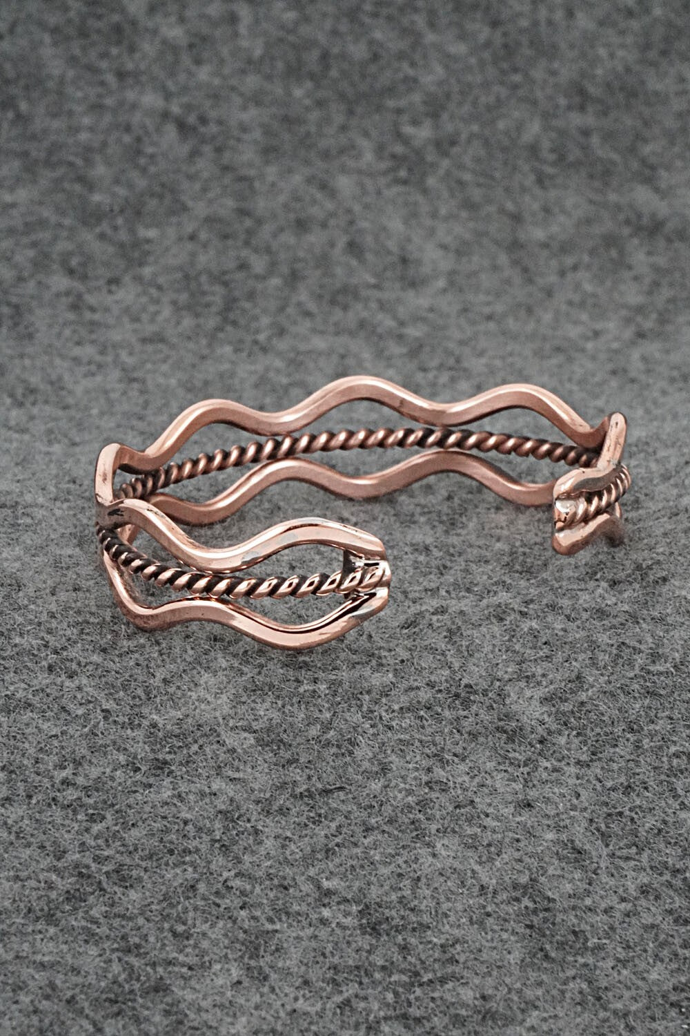 Copper Bracelet - Elaine Tahe