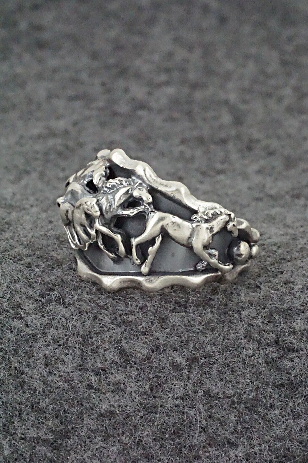 Sterling Silver Ring - Genevieve Francisco - Size 10.5