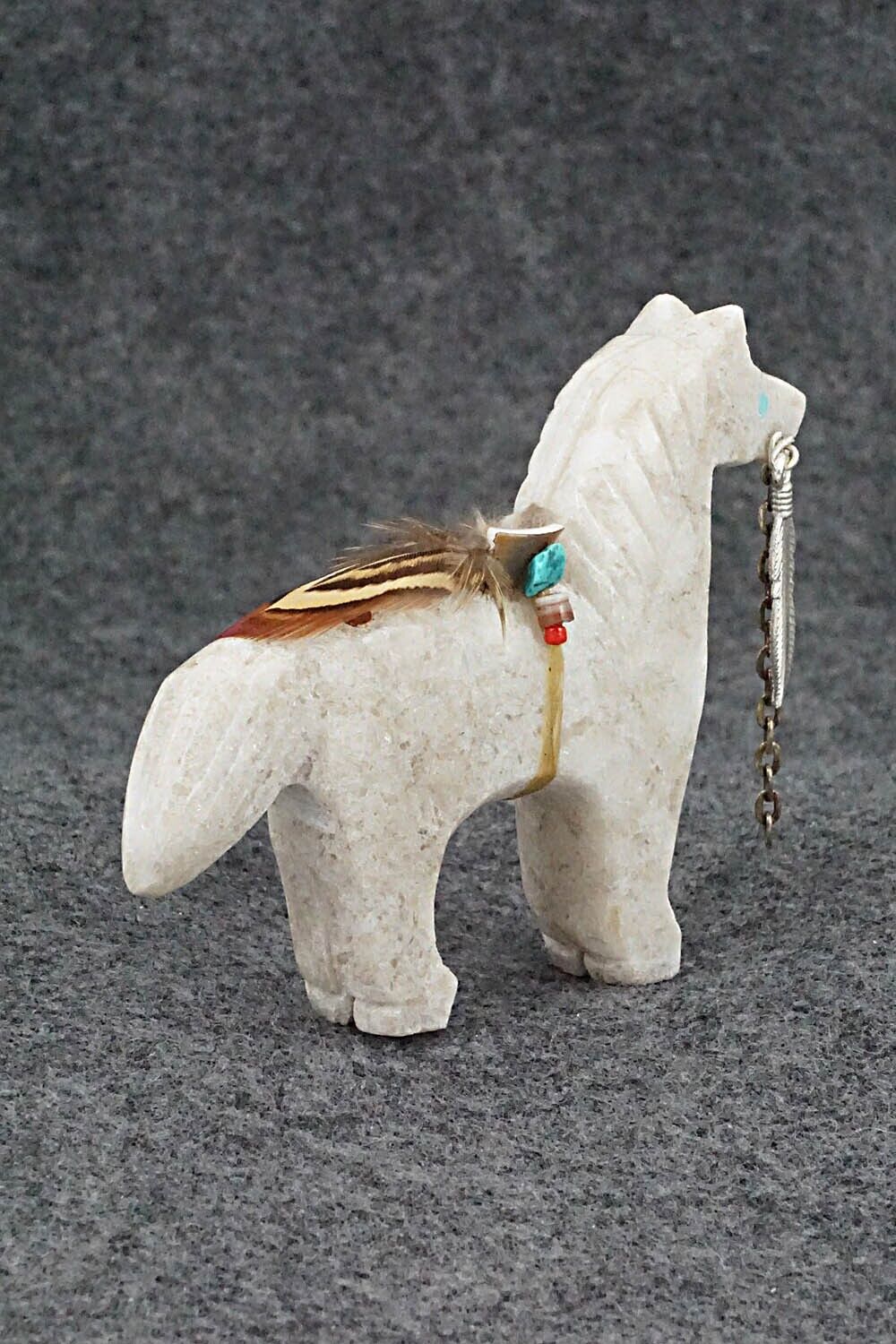 Horse Navajo Fetish Carving - Ben Livingston
