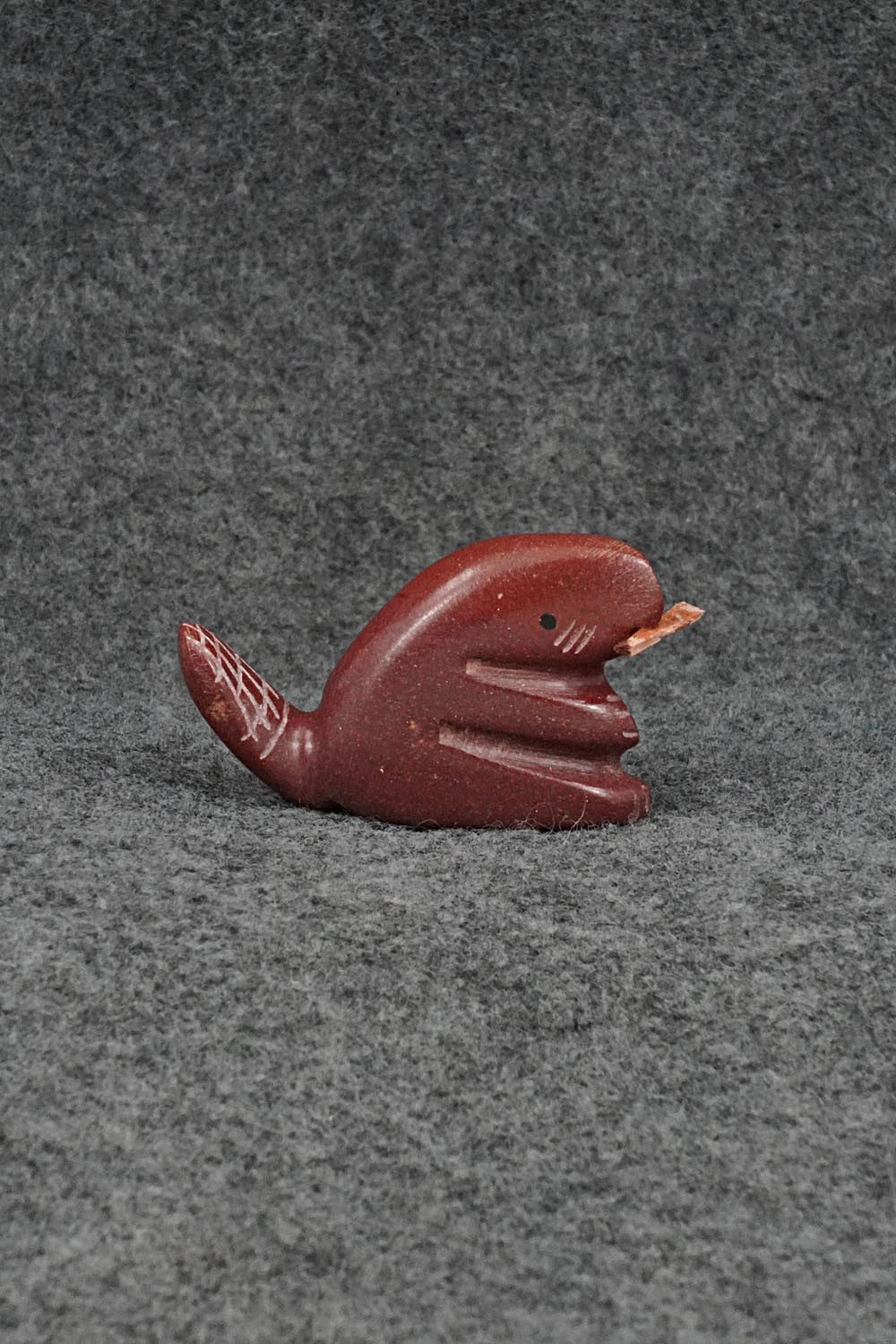 Beaver Zuni Fetish Carving - Justin Red Elk
