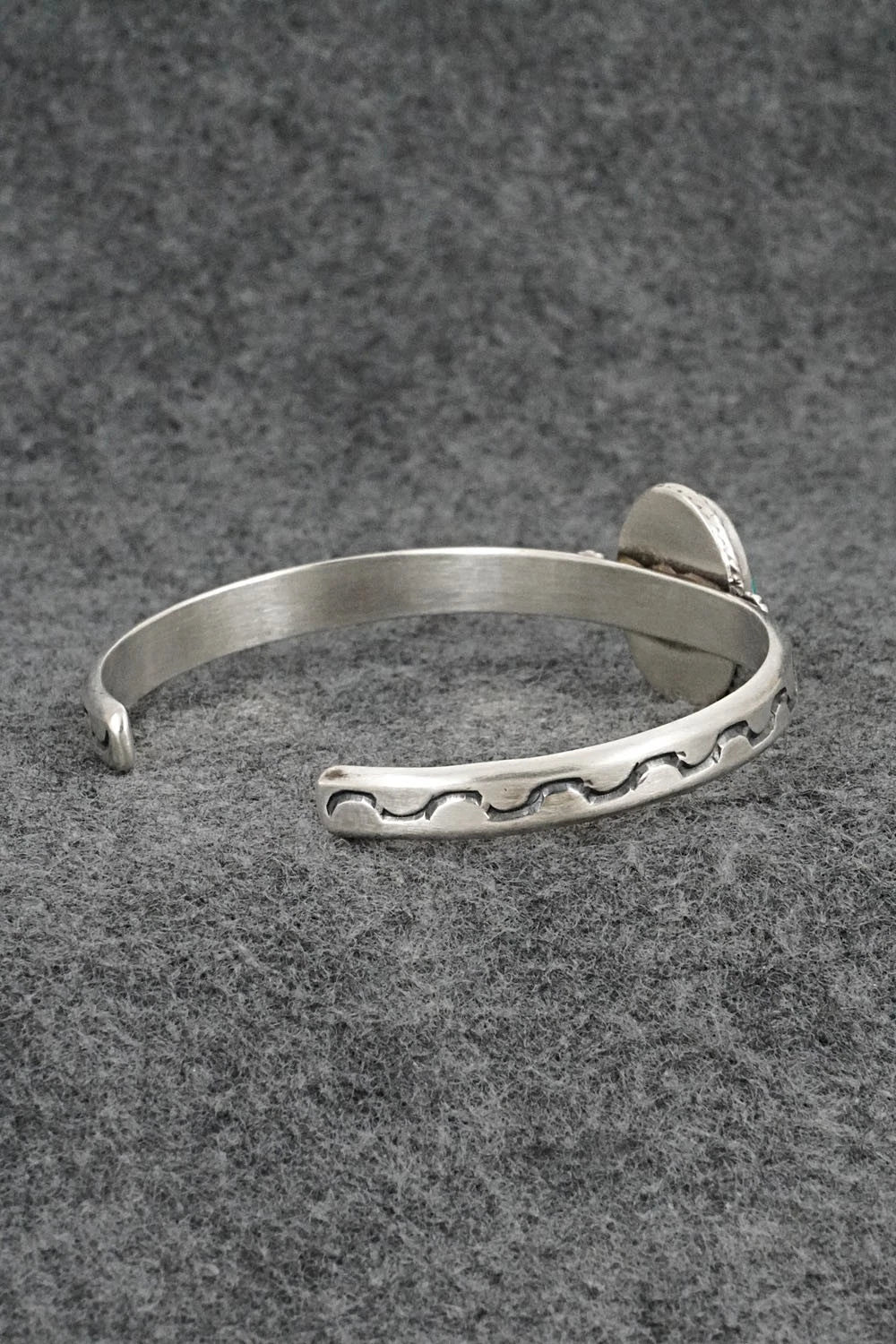 Turquoise & Sterling Silver Bracelet - Samuel Yellowhair