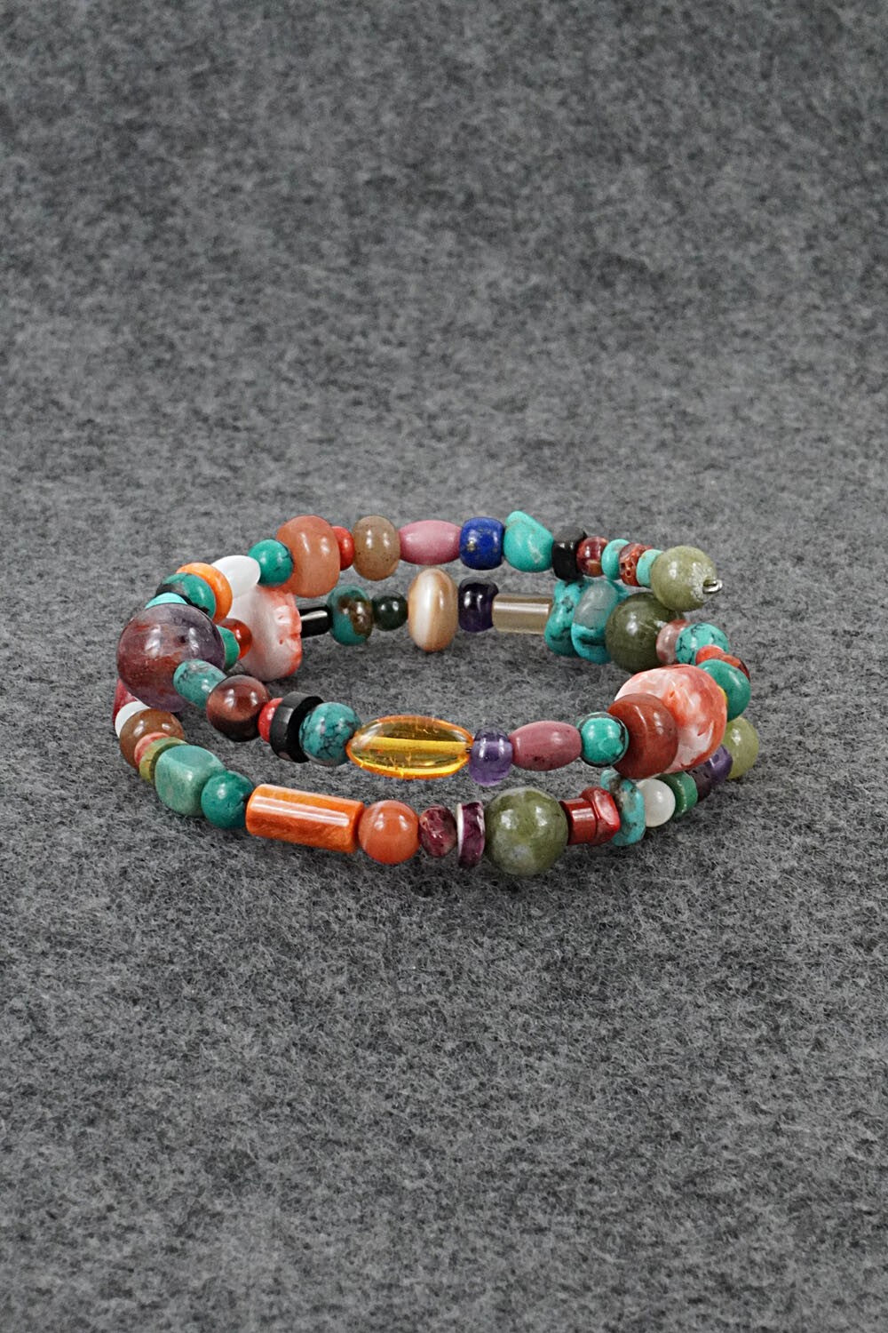 Multi-Stone Beaded Bracelet - Helen Tsosie