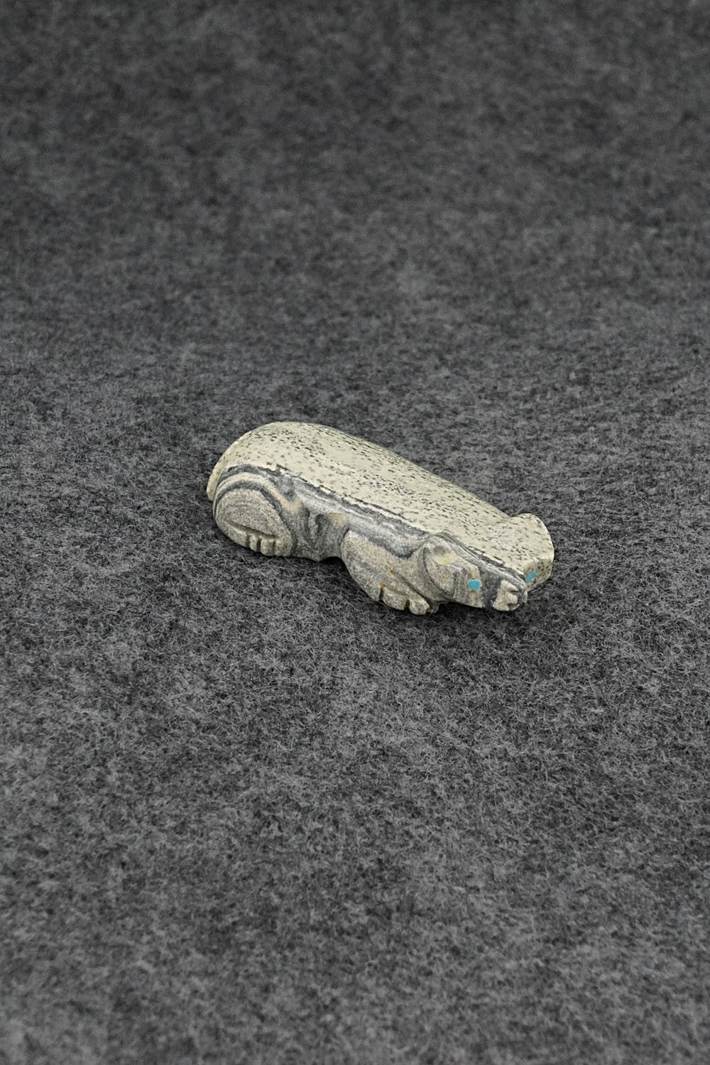 Badger Zuni Fetish Carving - David Chavez