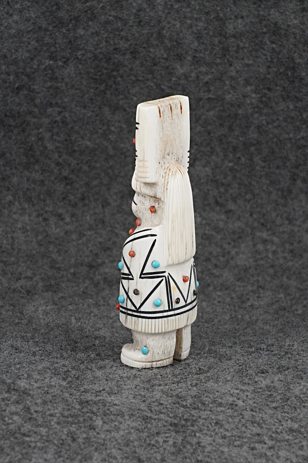 Corn Maiden Zuni Fetish Carving - Claudia Peina