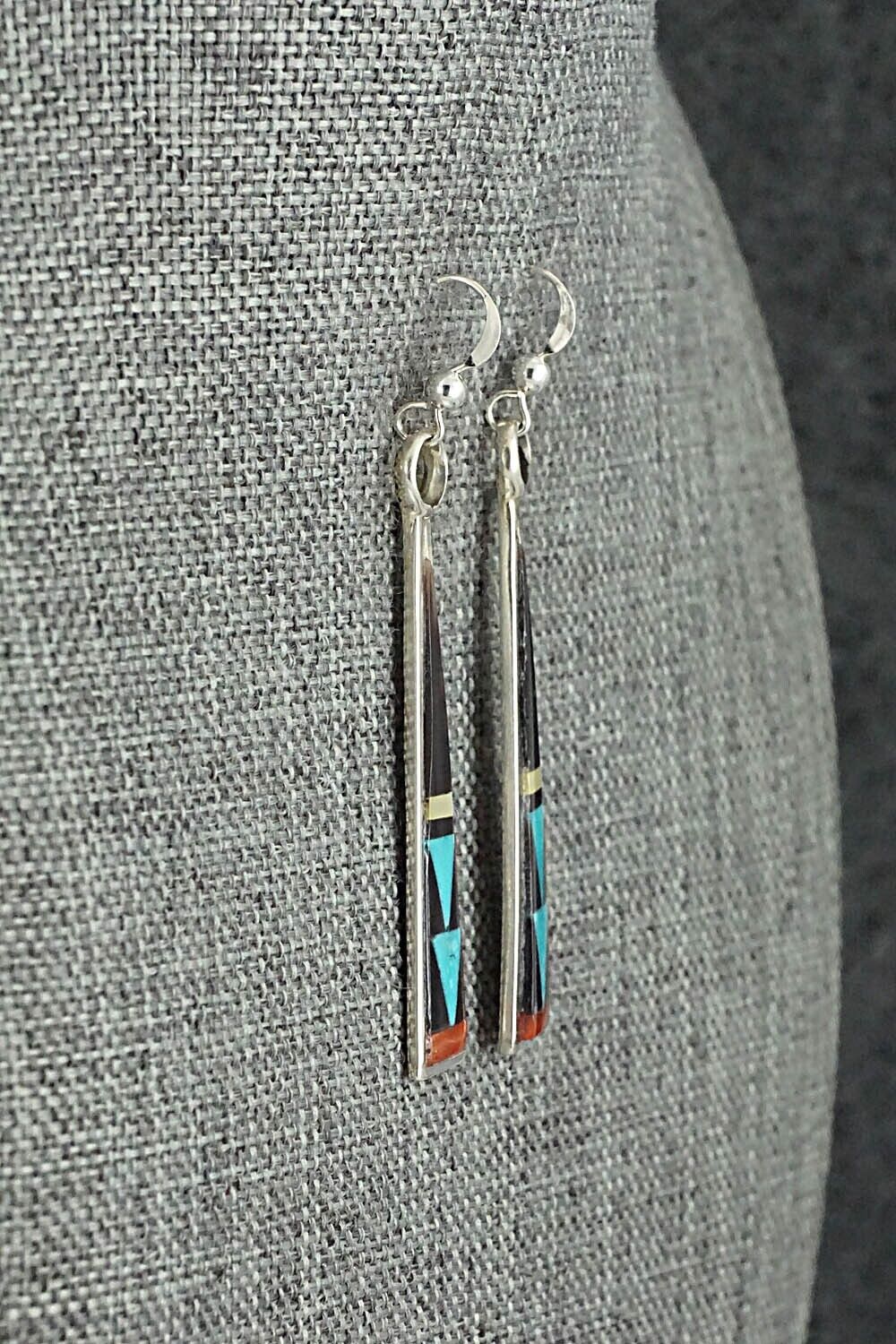 Multi-Stone & Sterling Silver Earrings - Tammie Qualo