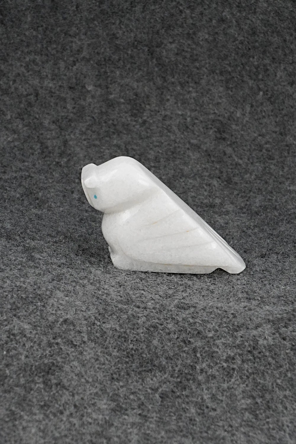 Owl Zuni Fetish Carving - Abby Quam Panteah