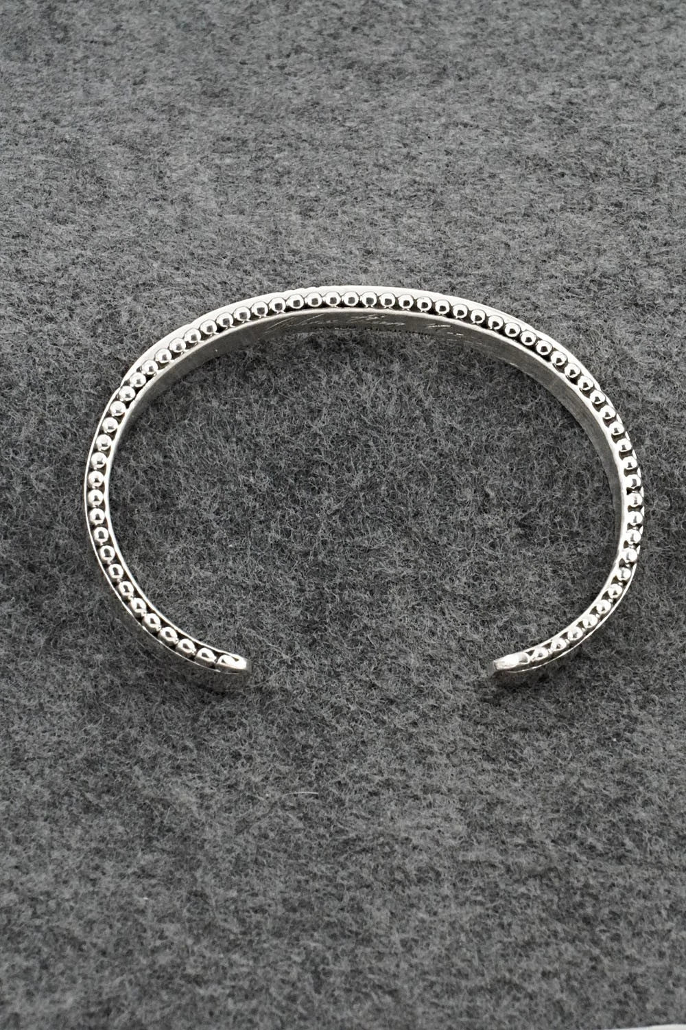 Sterling Silver and 14k Gold Bracelet - Jonathan Nez