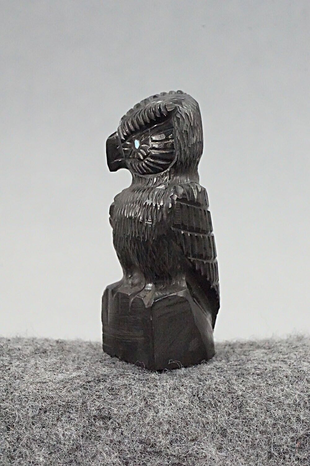 Owl Zuni Fetish Carving - Chris Peina