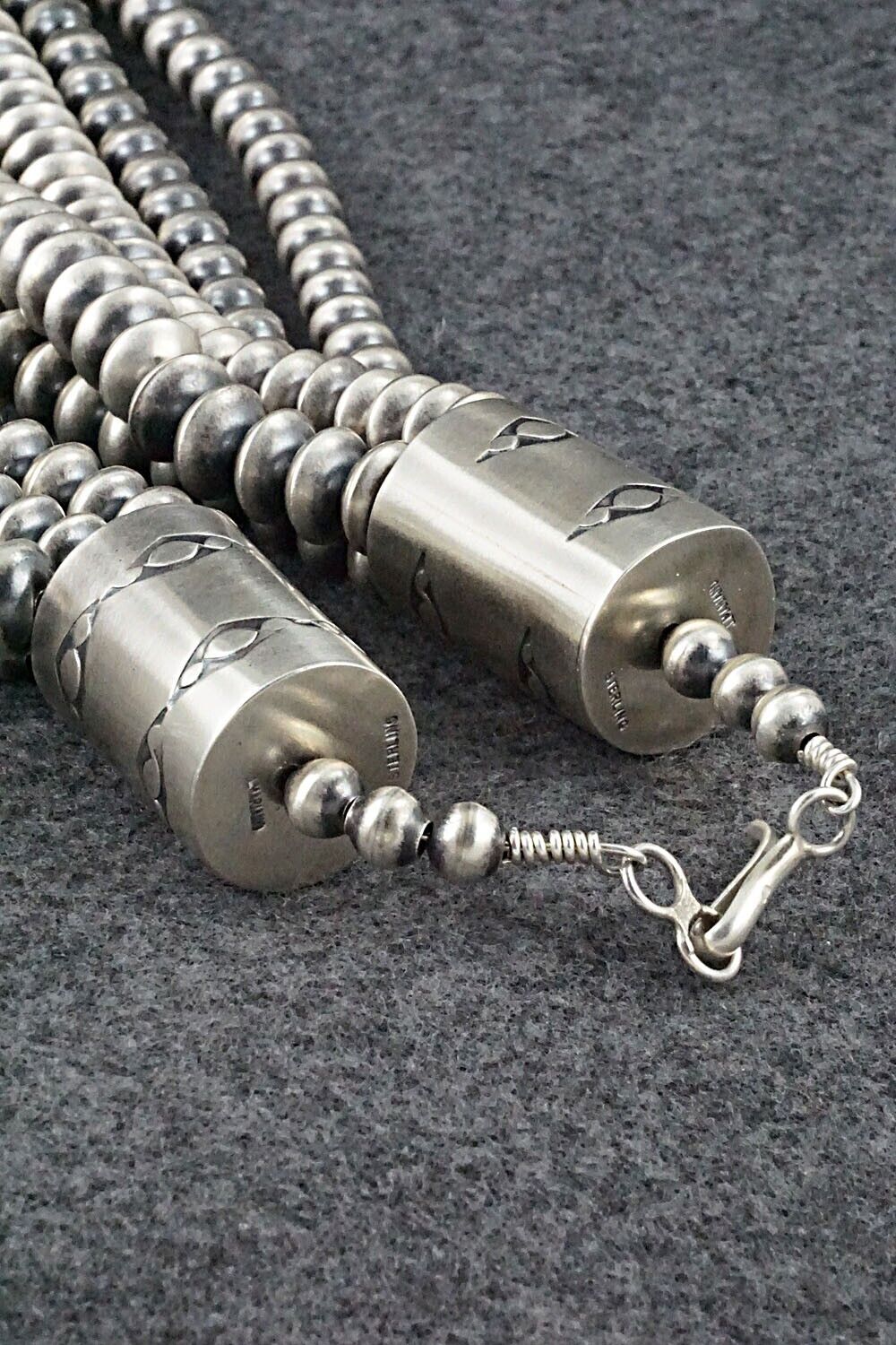 Sterling Silver Navajo Pearl Necklace - Jan Mariano