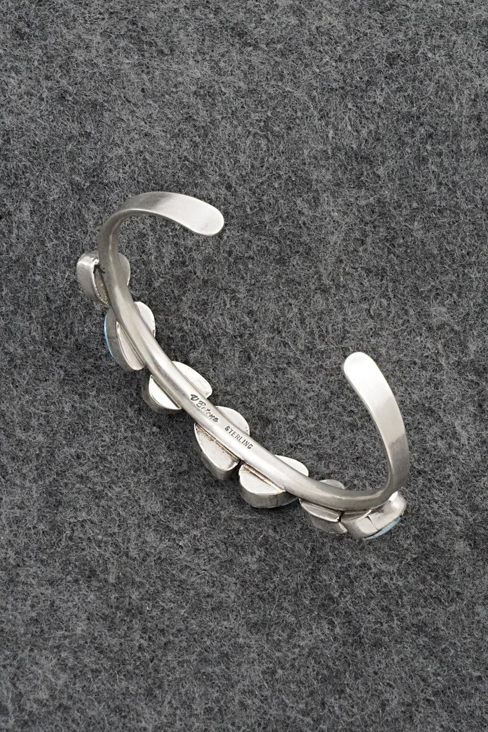 Turquoise & Sterling Silver Bracelet - Verley Betone