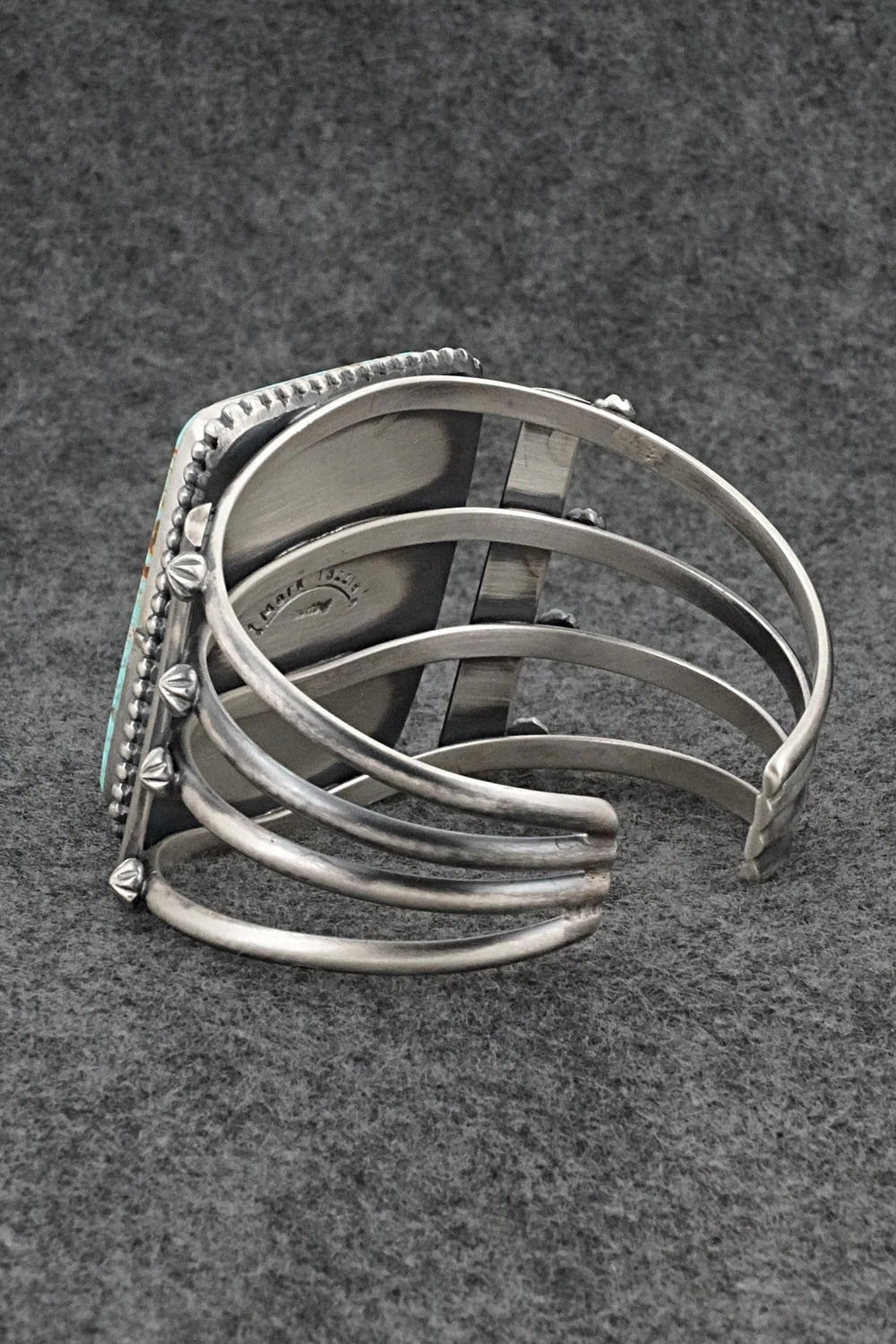 Turquoise & Sterling Silver Bracelet - Mark Yazzie