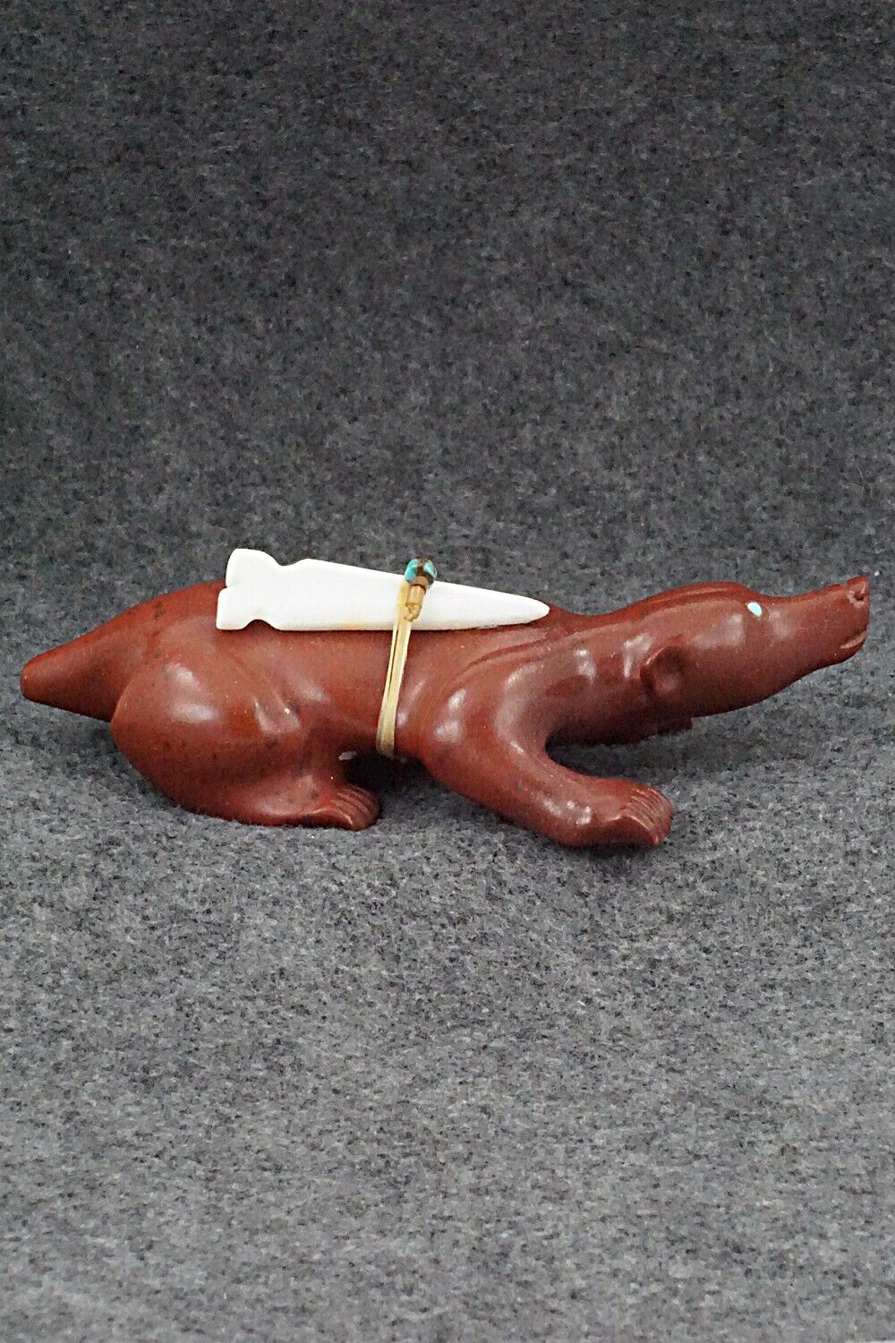 Badger Zuni Fetish Carving - Albert Eustace Sr.