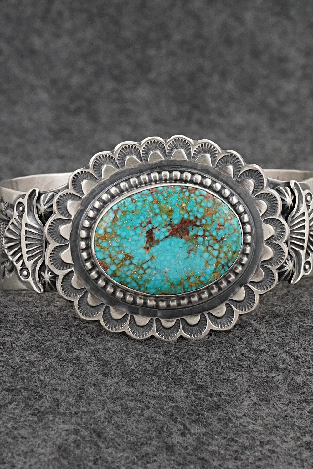 Turquoise & Sterling Silver Bracelet - Randy Boyd