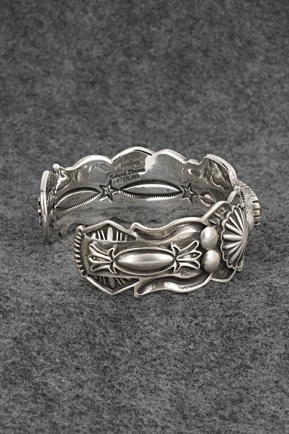Turquoise & Sterling Silver Bracelet - Roland Dixson
