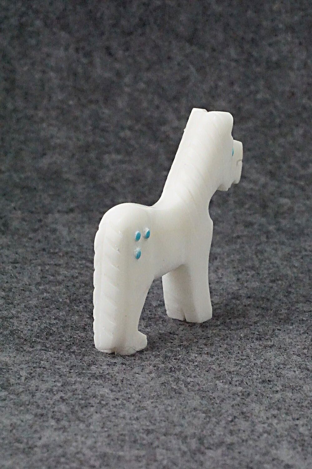 Horse Zuni Fetish Carving - Todd Etsate