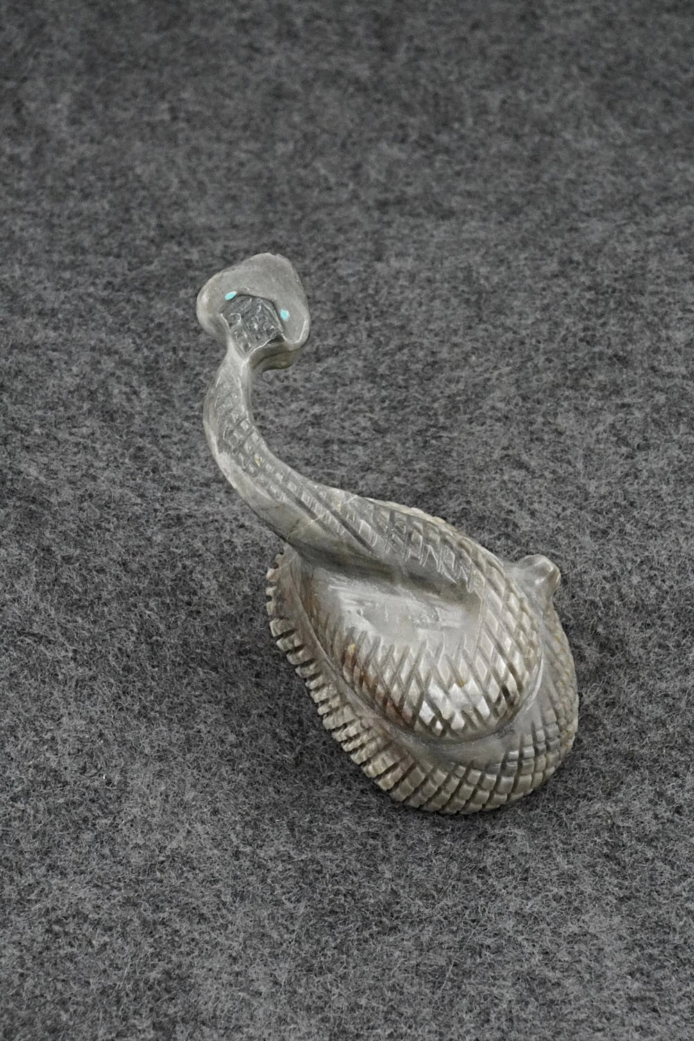 Rattlesnake Zuni Fetish Carving - Paulette & Farlan Quam