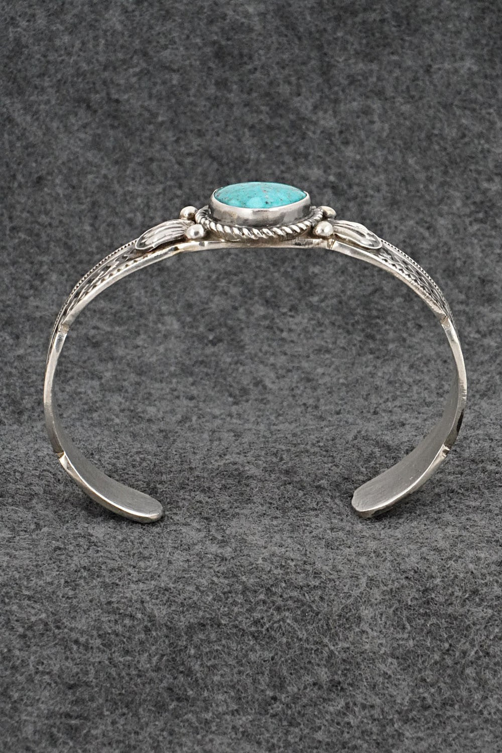 Turquoise & Sterling Silver Bracelet - Tillie Jon
