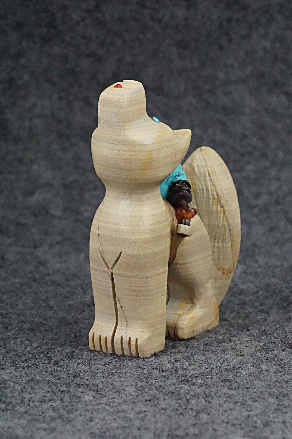 Wolf Zuni Fetish Carving - Douglas Martza