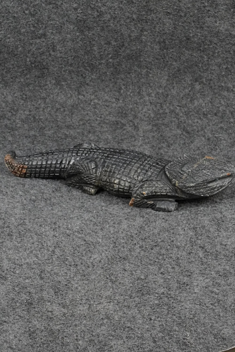 Horned Toad Zuni Fetish Carving - Tony Mackel