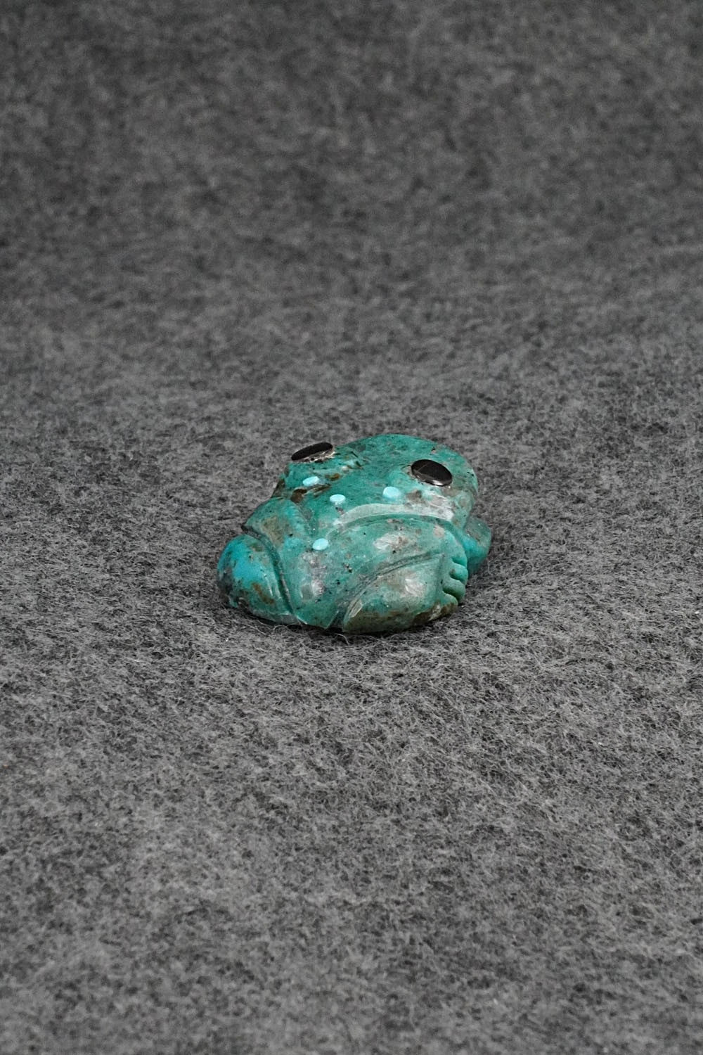 Frog Zuni Fetish Carving - Charlotte Blackgoat