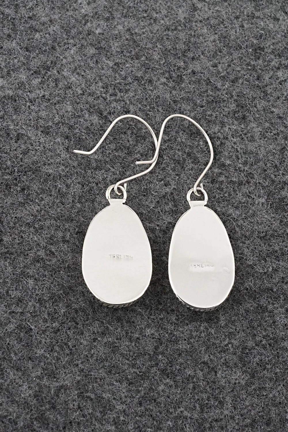 Turquoise & Sterling Silver Earrings - Rosemary Saunders