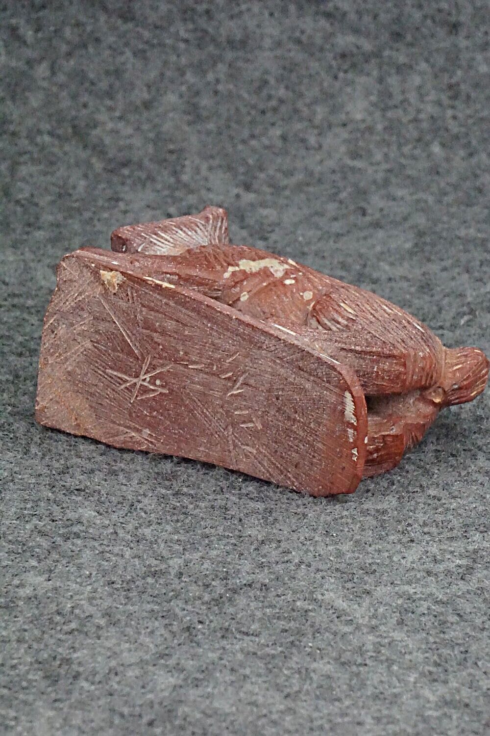 Bobcat Zuni Fetish Carving - Derrick Kaamasee