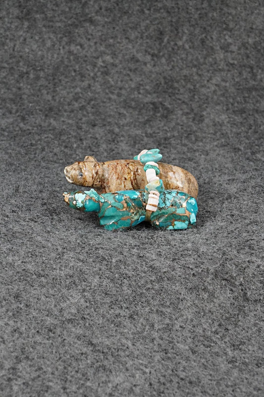 Bear Zuni Fetish Carving - Daisy Rose Leonard