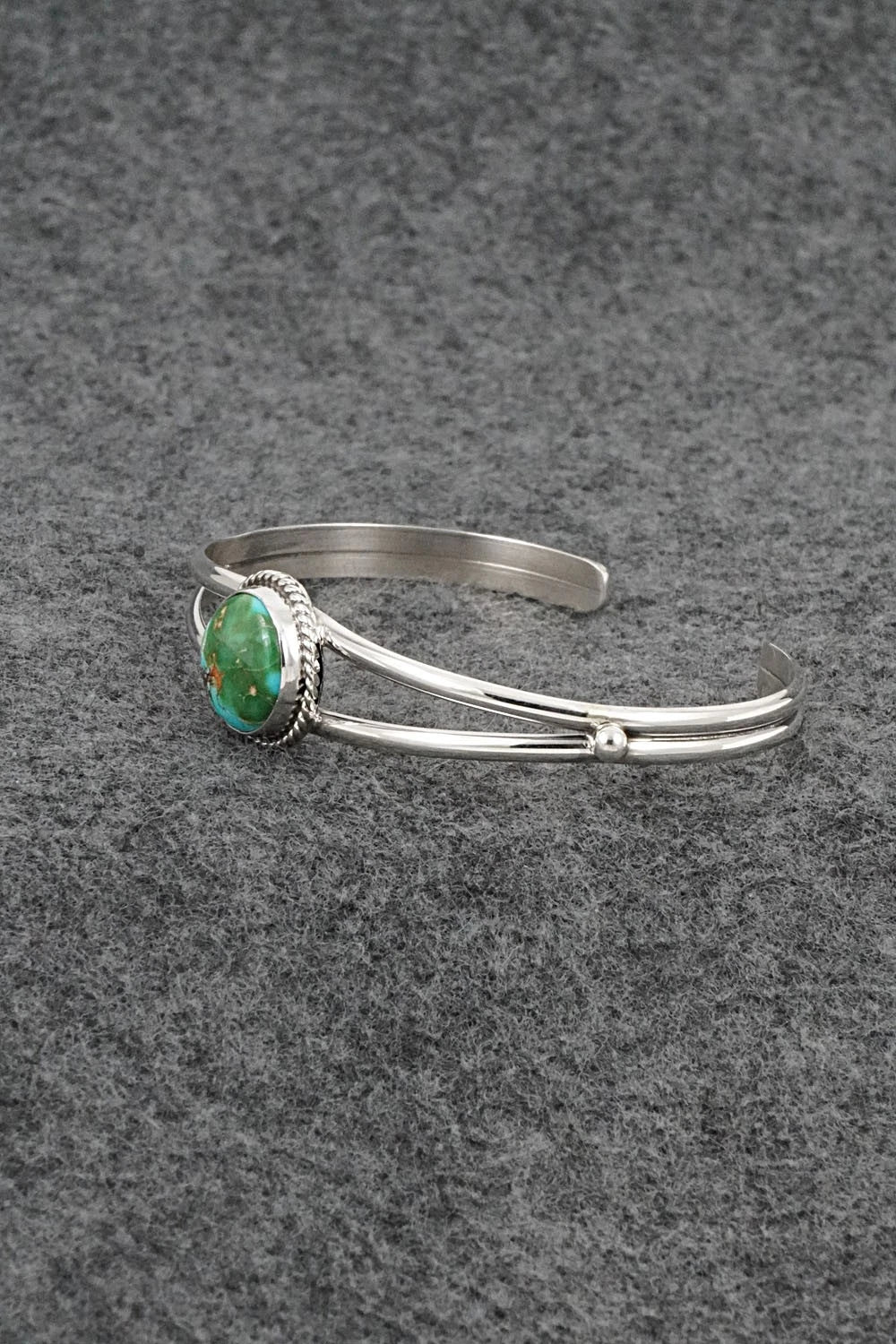 Turquoise & Sterling Silver Bracelet - Rosemary Saunders