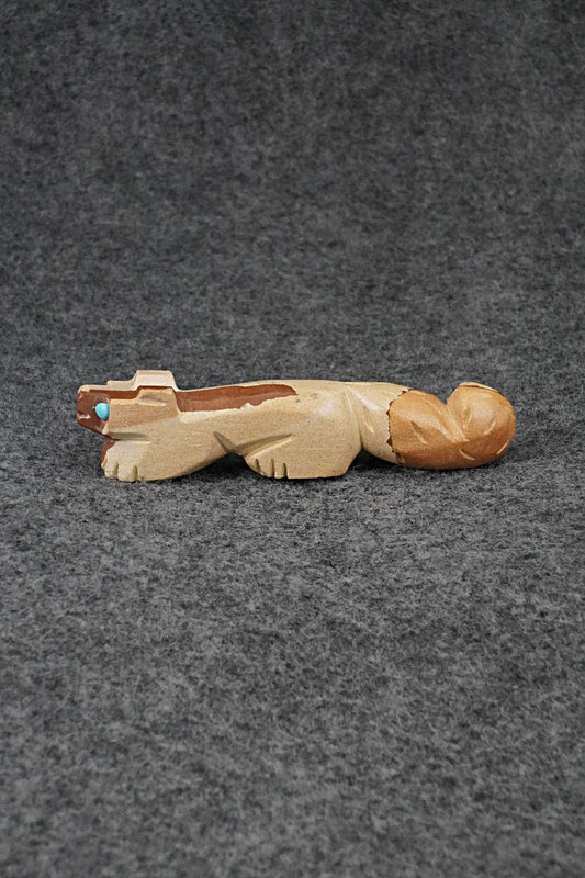Squirrel Zuni Fetish Carving - Cody Chavez