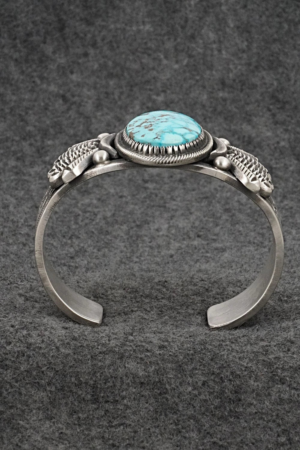 Turquoise & Sterling Silver Bracelet - Calvin Martinez