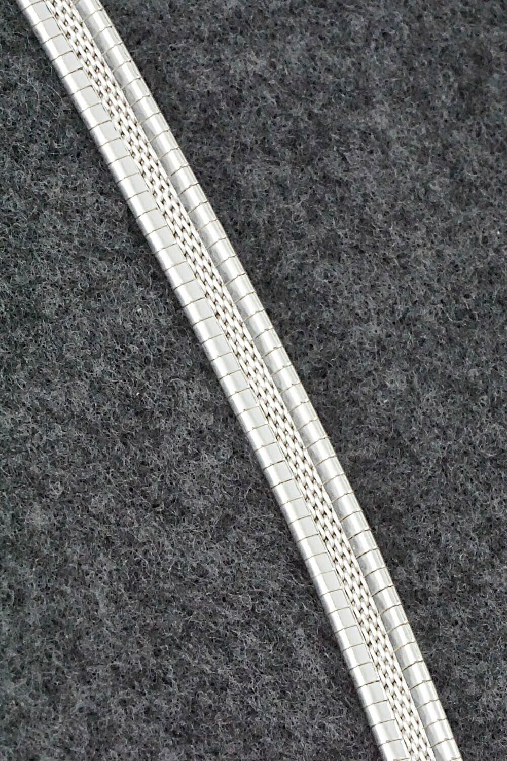 Sterling Silver Chain Necklace - Sterling Silver 20"