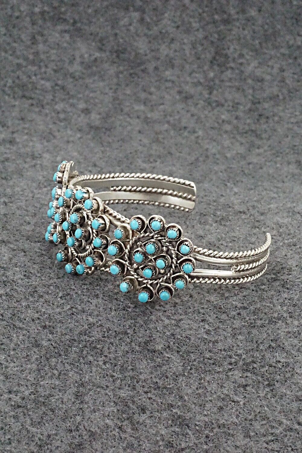 Turquoise & Sterling Silver Bracelet - Wayne Johnson