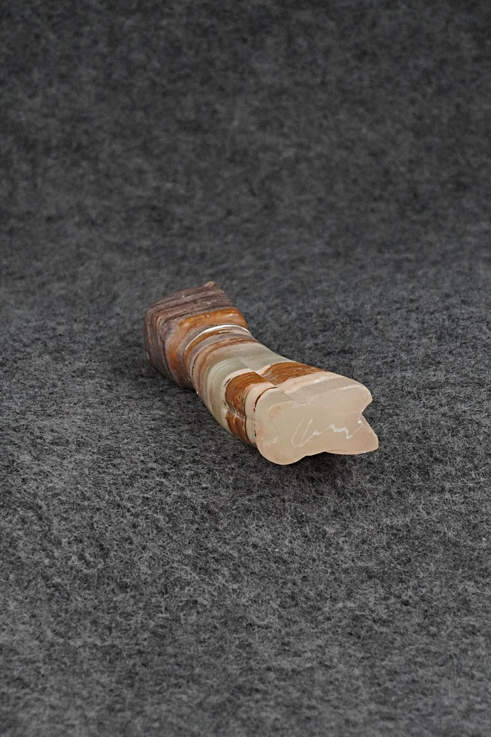Cat Zuni Fetish Carving - Kenny Chavez