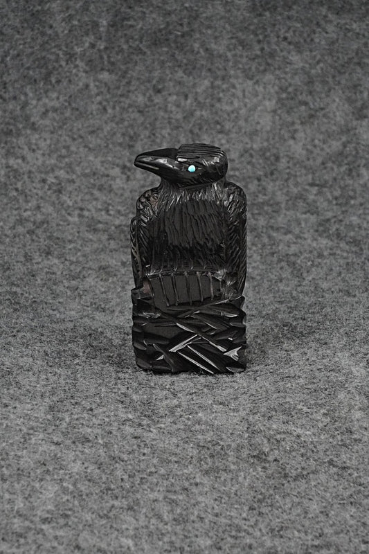 Crow Zuni Fetish Carving - Mike Tucson