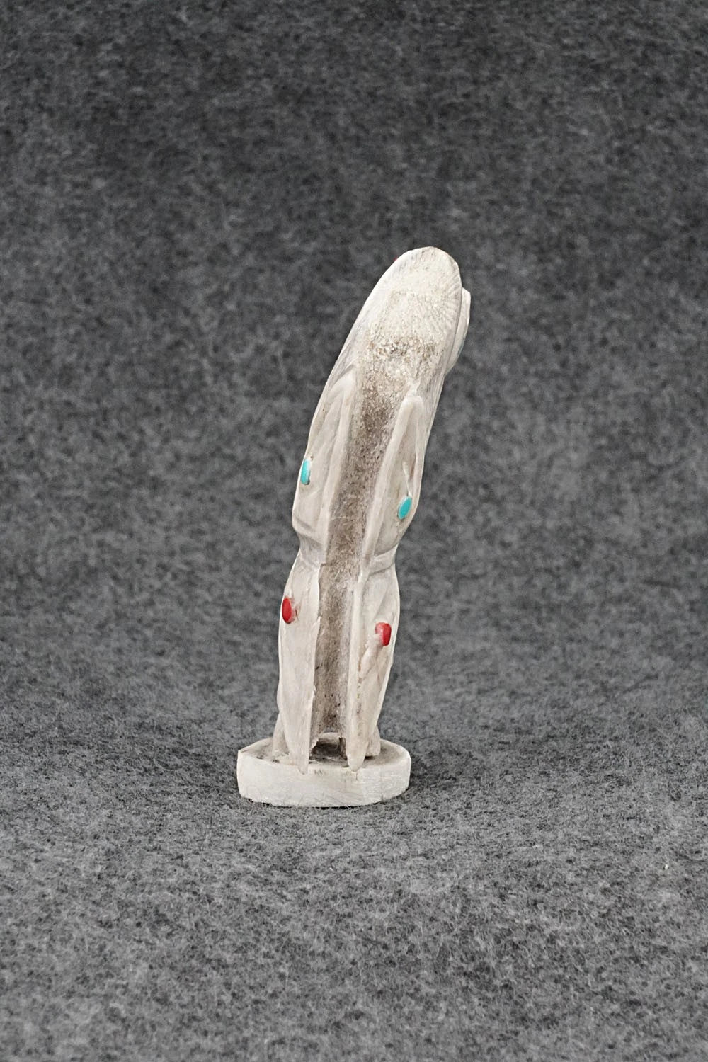 Butterfly Maiden Zuni Fetish Carving - Elfina Lowsayate