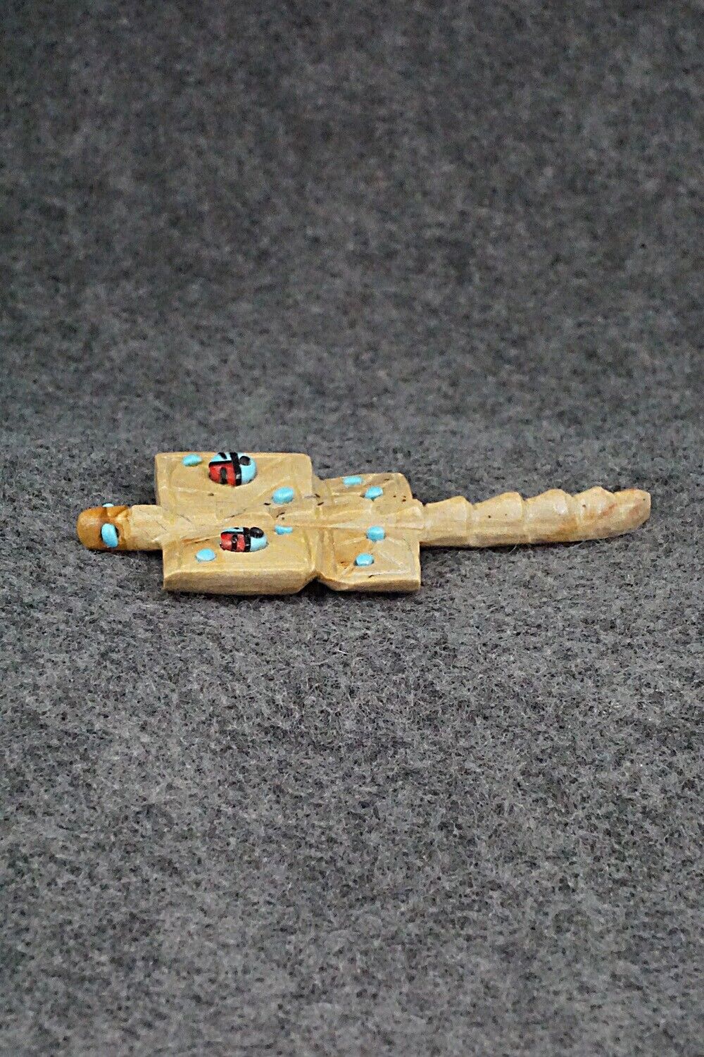 Dragonfly Zuni Fetish Carving - Danette Laate