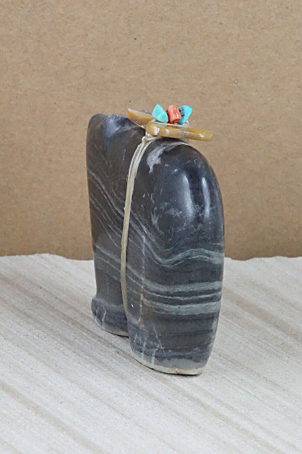 Bear Zuni Fetish Carving - Leland Boone