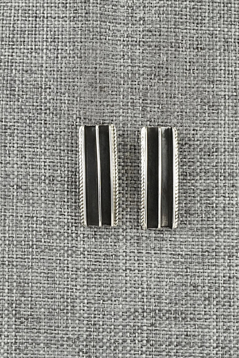 Sterling Silver Earrings - Darrell Yazzie