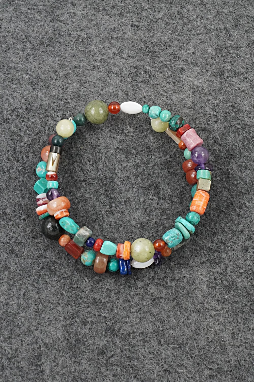 Multi-Stone Beaded Bracelet - Helen Tsosie